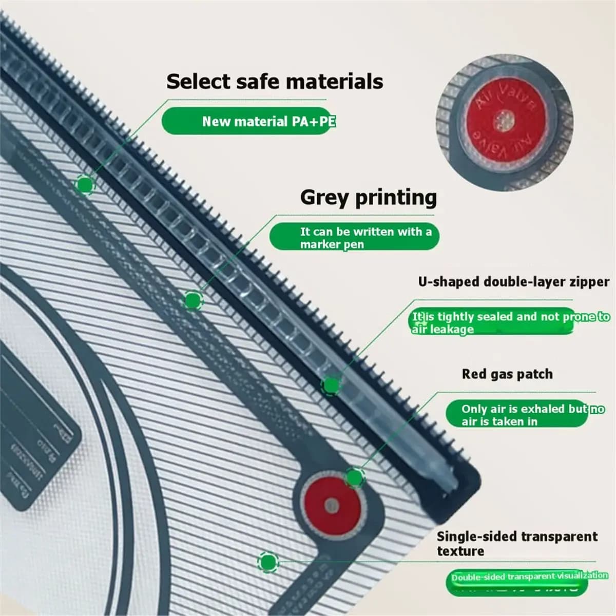 2026 New 10pcs 3D Printer Filament Vacuum Bag for PLA ABS PETG Moisture-Proof Sealing Solution Humidity -Sealing Bags