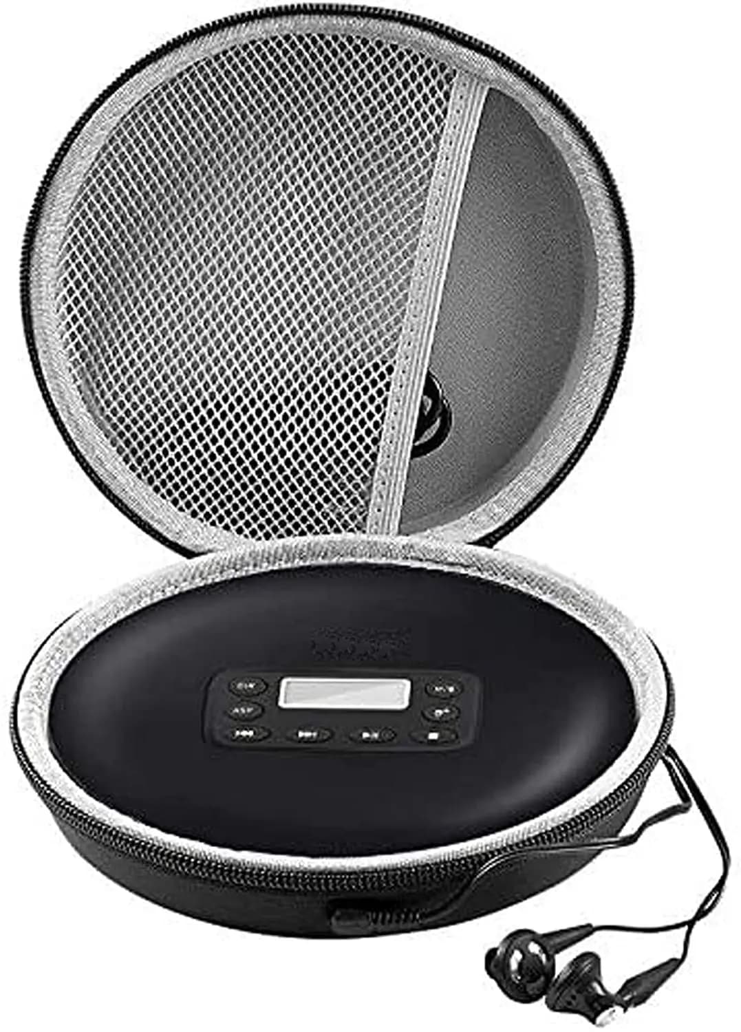 Custodia per lettore CD portatile compatibile con GPX/per Soulcker/per ARAFUNA/per HOTT CD204 903TF 711T 611/per lettore disco MONODEAL