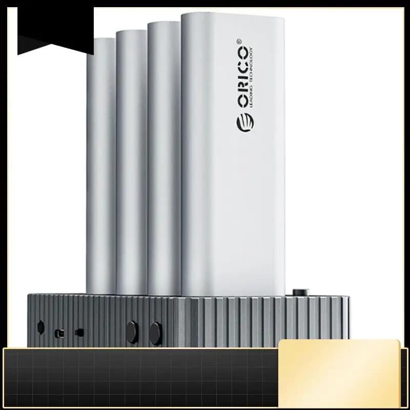 N33R-ORICO USB4 40Gbps 4 Bay M. 2 Nvme SSD Clone Docking Station Custodia per duplicatore SSD interno Clone offline