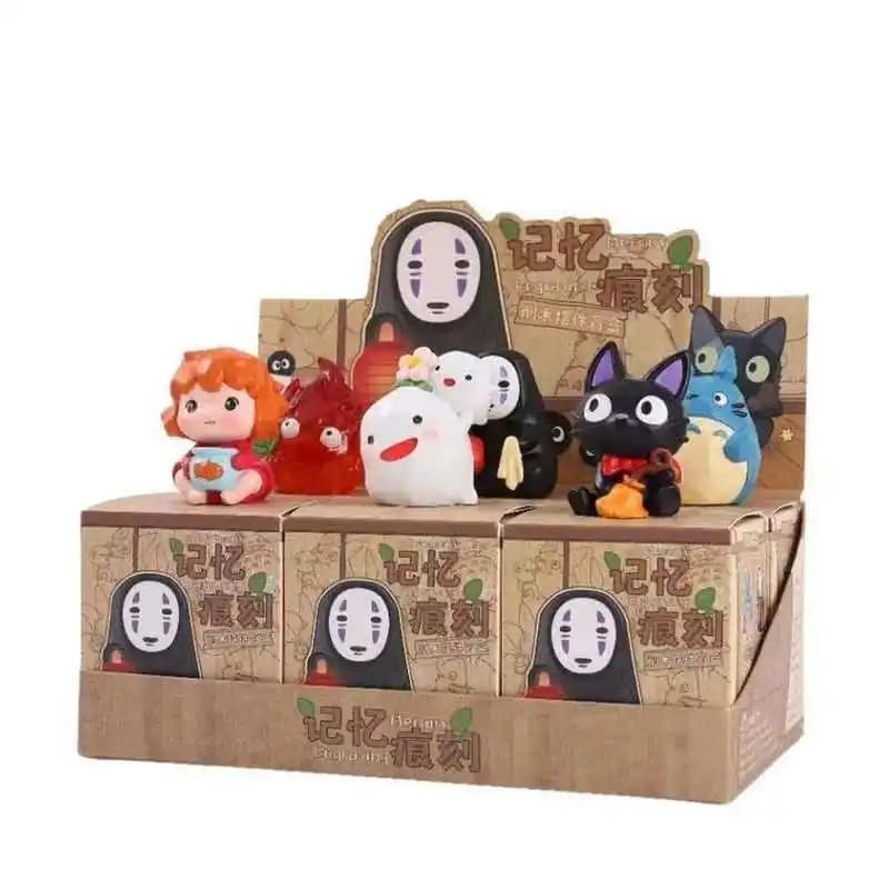Modellino Anime di Hayao Miyazaki, Scatola a Sorpresa con Figurine Classiche, Souvenir da Collezione, Giocattolo Trendy e Carino, Ornamento Regalo