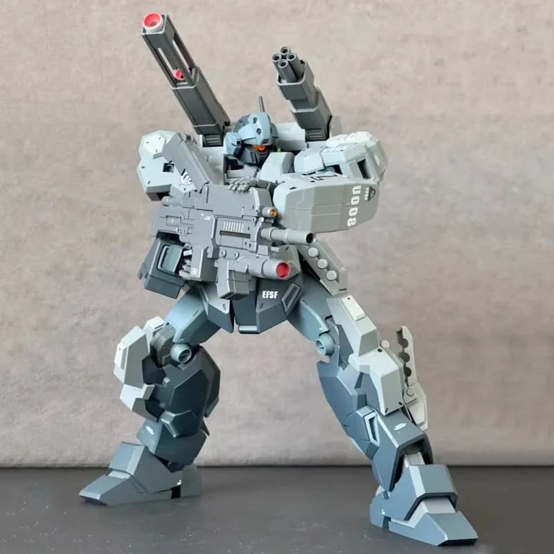 J2 Jesta Cannon HG 1/144 Mech Assembly Model Kit Action Figures Boy Toy Desktop Decoration Doll With Water Sticker Collectible