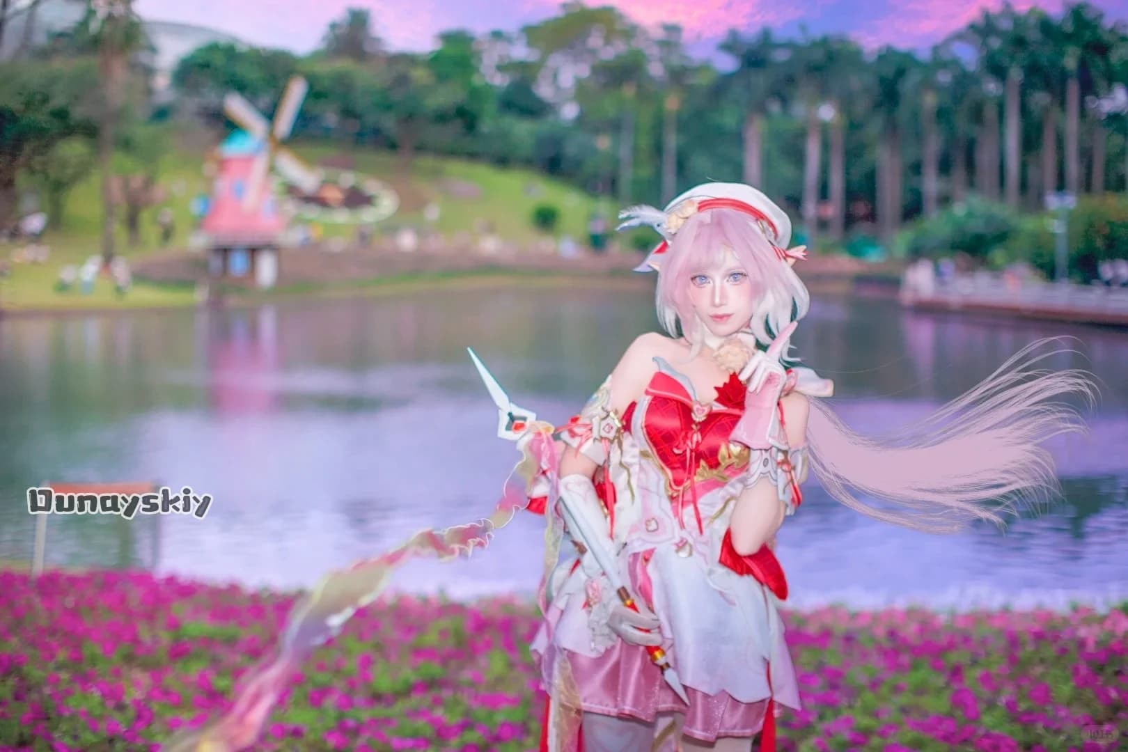 Dunayskiy@‌Elysia game HONKAI Impact 3rd Elysia 9th Anniversary Art Cosplay Costume Game Anime Outfit For Party Cosplayomet Cos