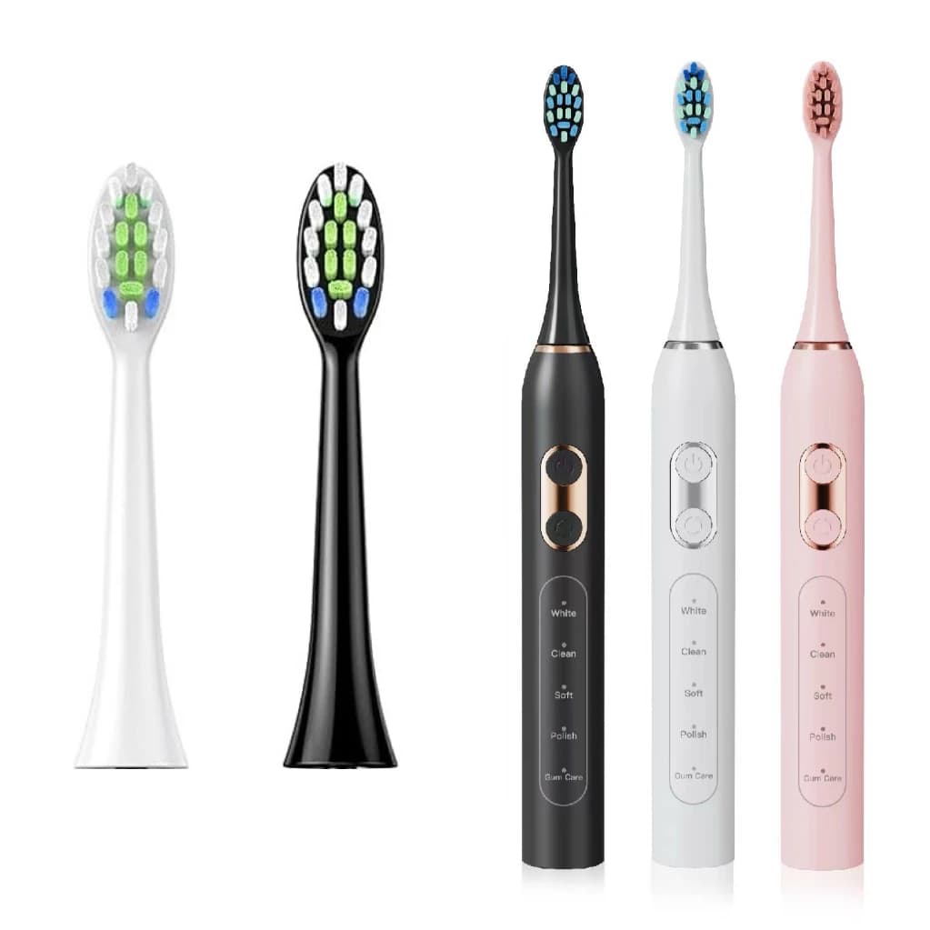 Replacement Toothbrush Heads For YUNCHI C3 Electric Toothbrush Sonic Electric Toothbrush Soft DuPont Bristles Nozzles