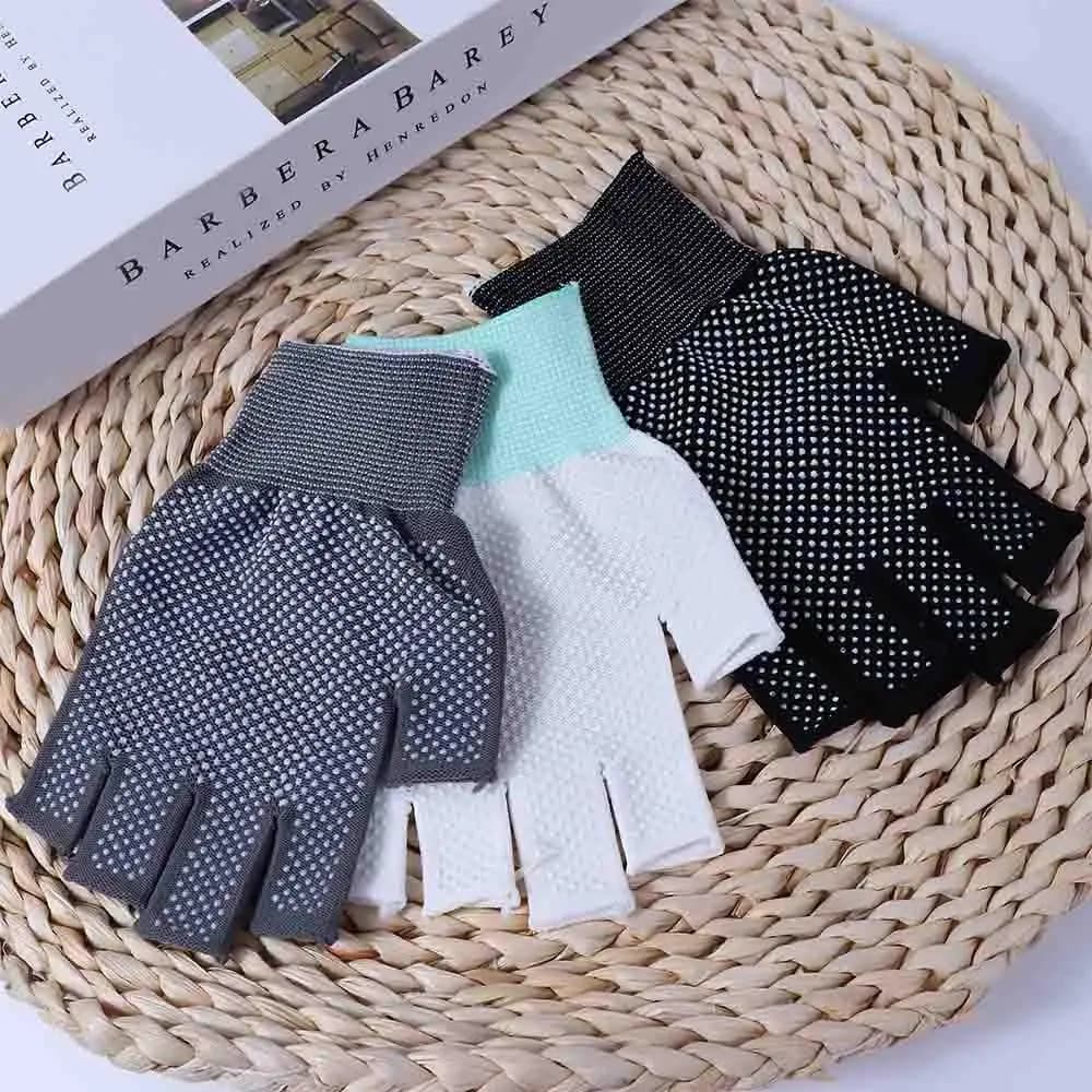 Protezione solare primaverile antiscivolo aperti/mezze dita traspiranti accessori da pesca ghiacciati guanti da ciclismo guanti da pesca sportivi