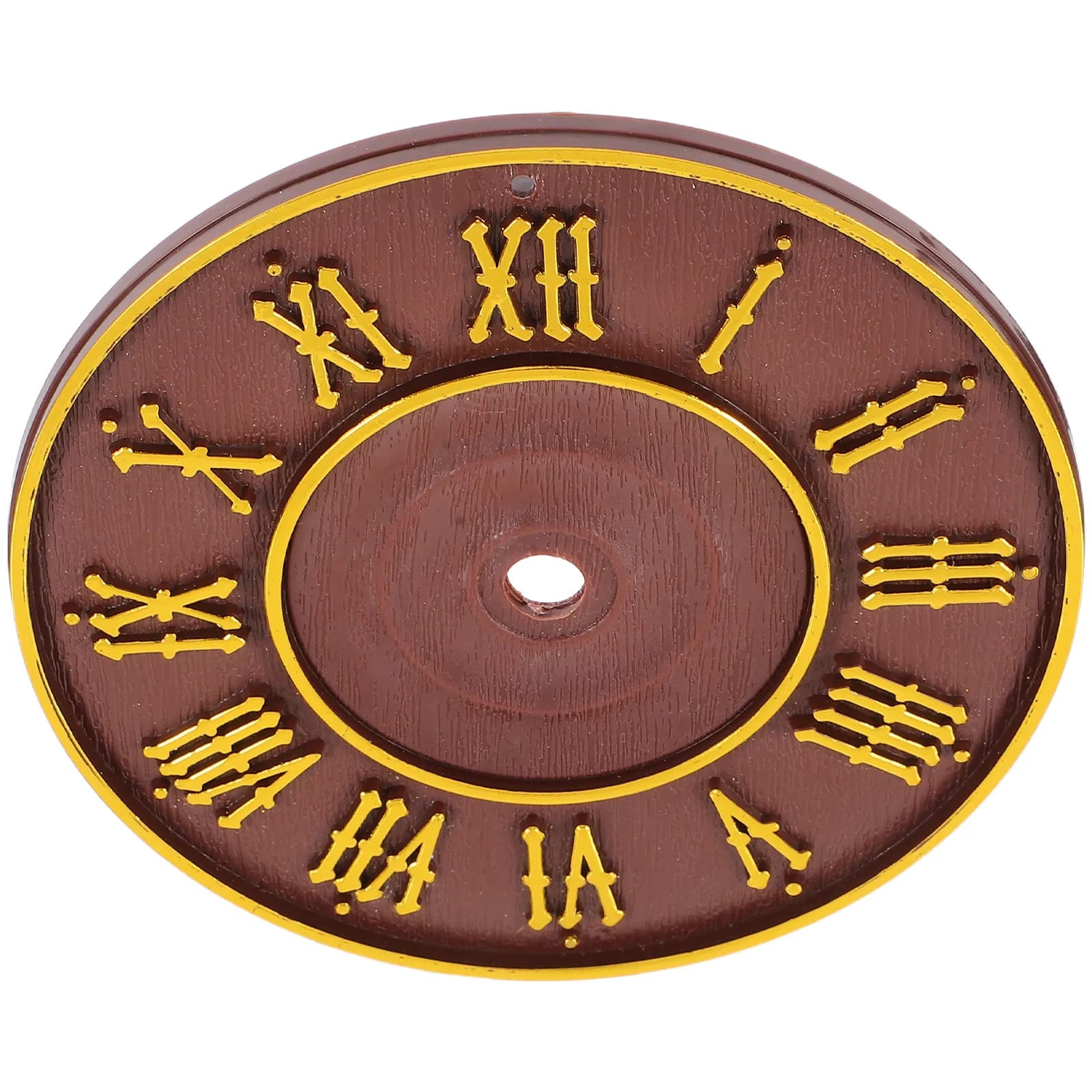 Traditional Cuckoo Clock Face Elegant Roman Numerals Dial Accurate Quartz Movement Wall Mounted Vintage Style for Office Home