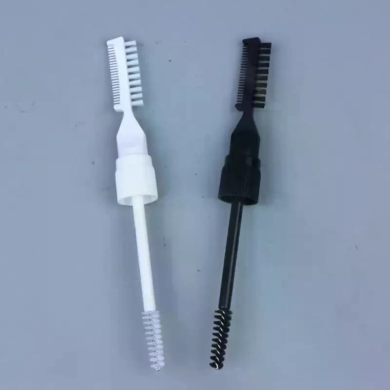 /JCS/Dual Brush Head Empty Mascara Tube DIY Refillable Eyebrow Gel Bottle Eyelash Elongation Cosmetics Containers Packaging 10ml