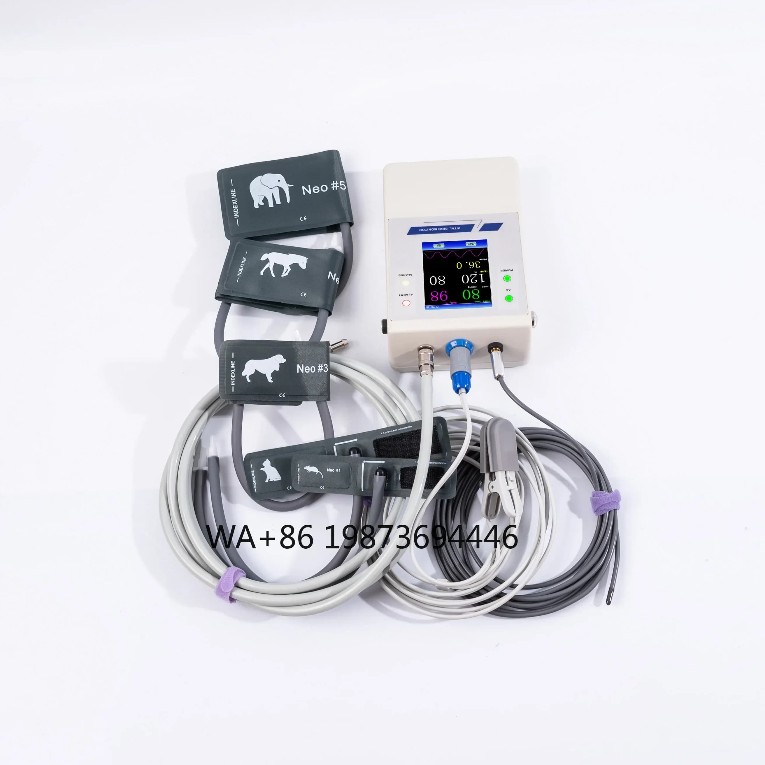 Veterinary Mobile Cleanser Medical Machine with 2.8 inch TFT touchscreen for animals and humans