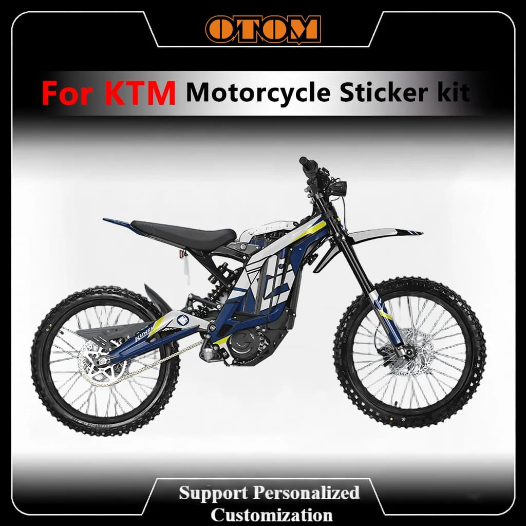 Per Light Bee XS Personalizza Motocross Kit completo di adesivi SURRON 2022-2025 Decalcomanie grafiche cromate olografiche in ghiaia