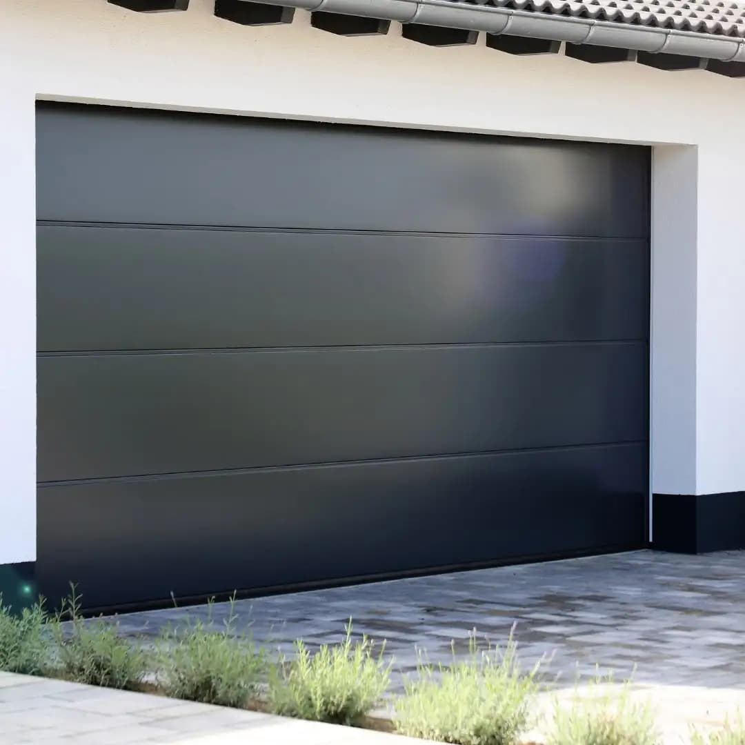 Porta Garage Avvolgibile in Alluminio, Pannello Isolante in Schiuma Moderno, Porte Garage Automatiche per Sicurezza Residenziale e Arredamento Casa