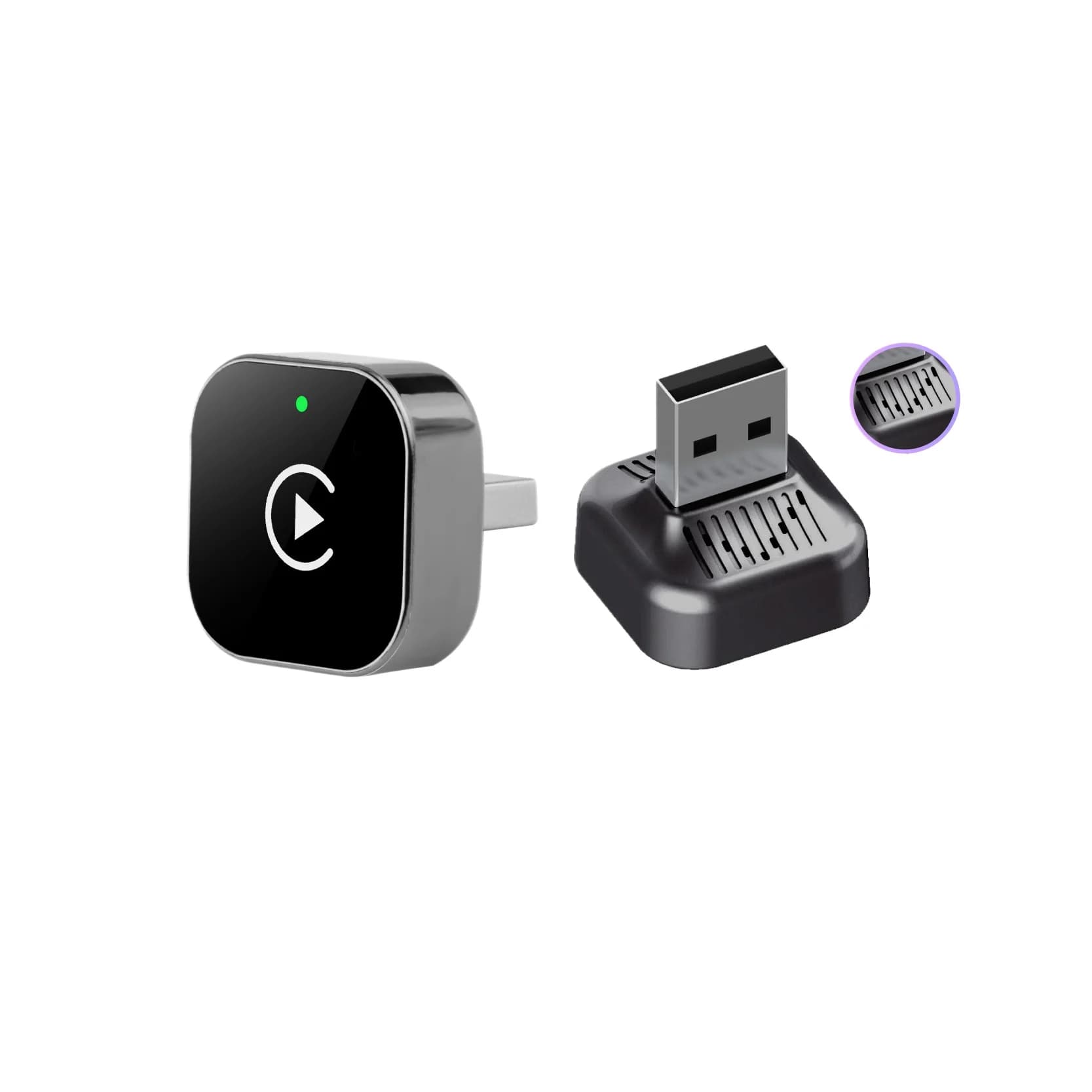 New CarPlay Android Auto wireless adapter, USB dongle, smart mini box, plug and play, universal for VW, Toyota, Nissan, Honda, Ford, Benz