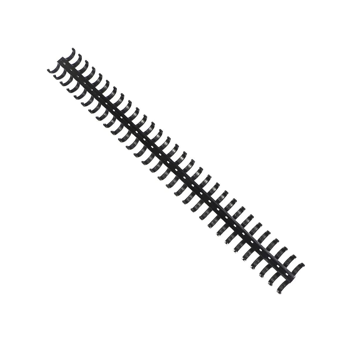 10Pcs Light Flexible Plastic Comb Binder Spines 10 Hole Loose Leaf Spiral Ring DIY Custom Length Binding Clip Notebook Ring Bind