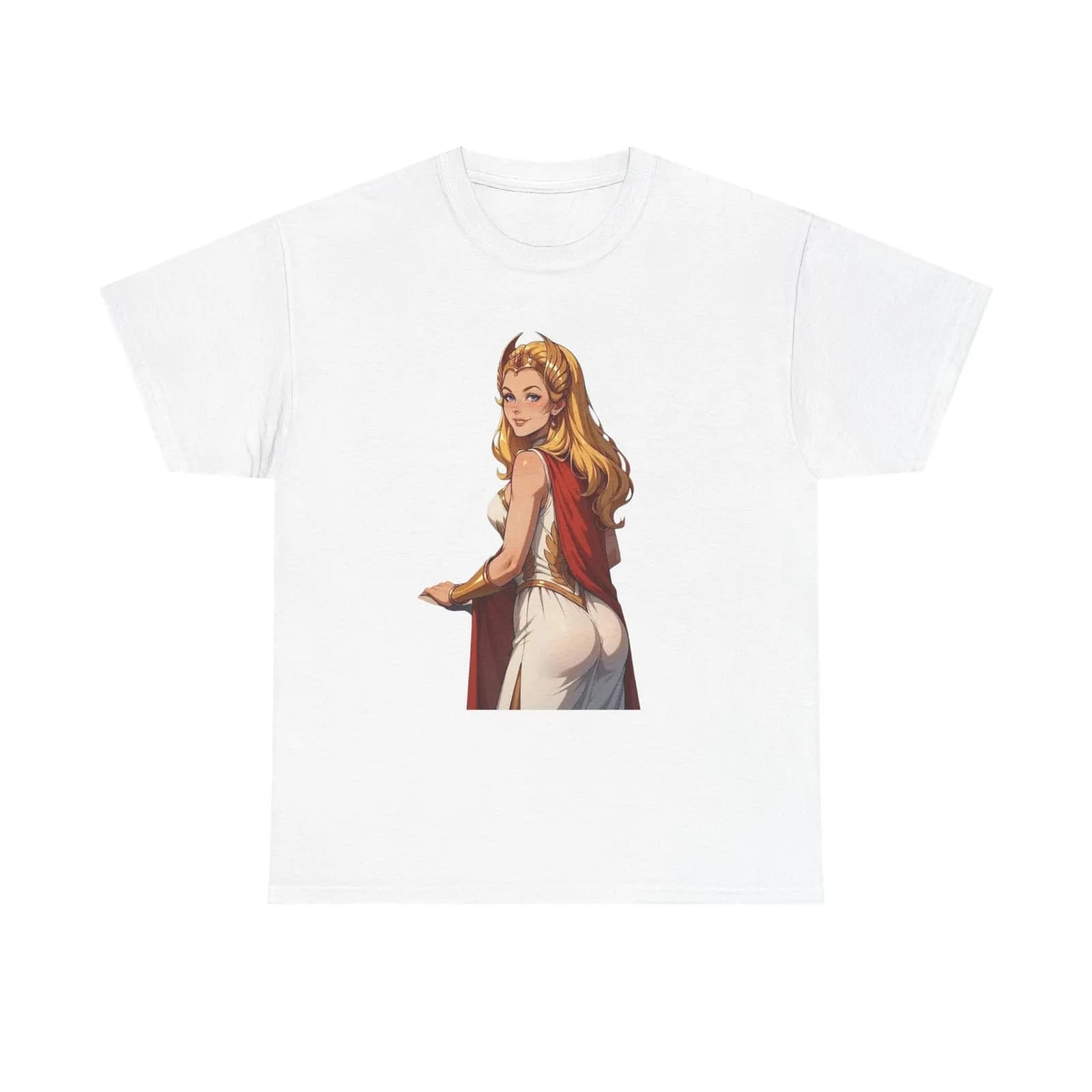Maglietta da fan della principessa Adora, maglietta She-Ra, camicia in cotone unisex, grafica della cultura pop