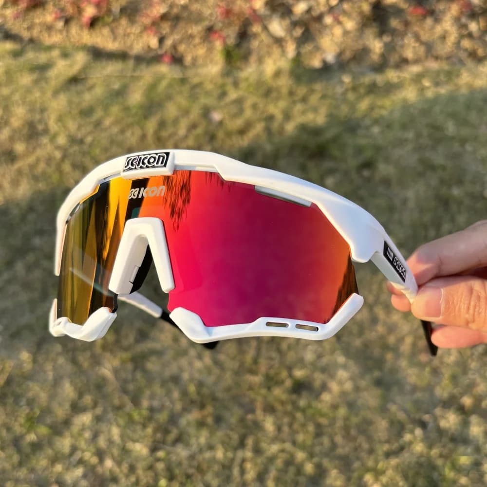SCICON Cycling Glasses UV400 Protection MTB Road Eyewear Men's and Women's Outdoor Sports Bicycle Sunglasses Safety Glasses