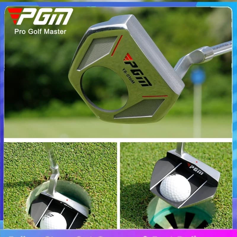 PGM Mens Golf Putter Low Gravity Center Golf Club With Ball Pick Up Function