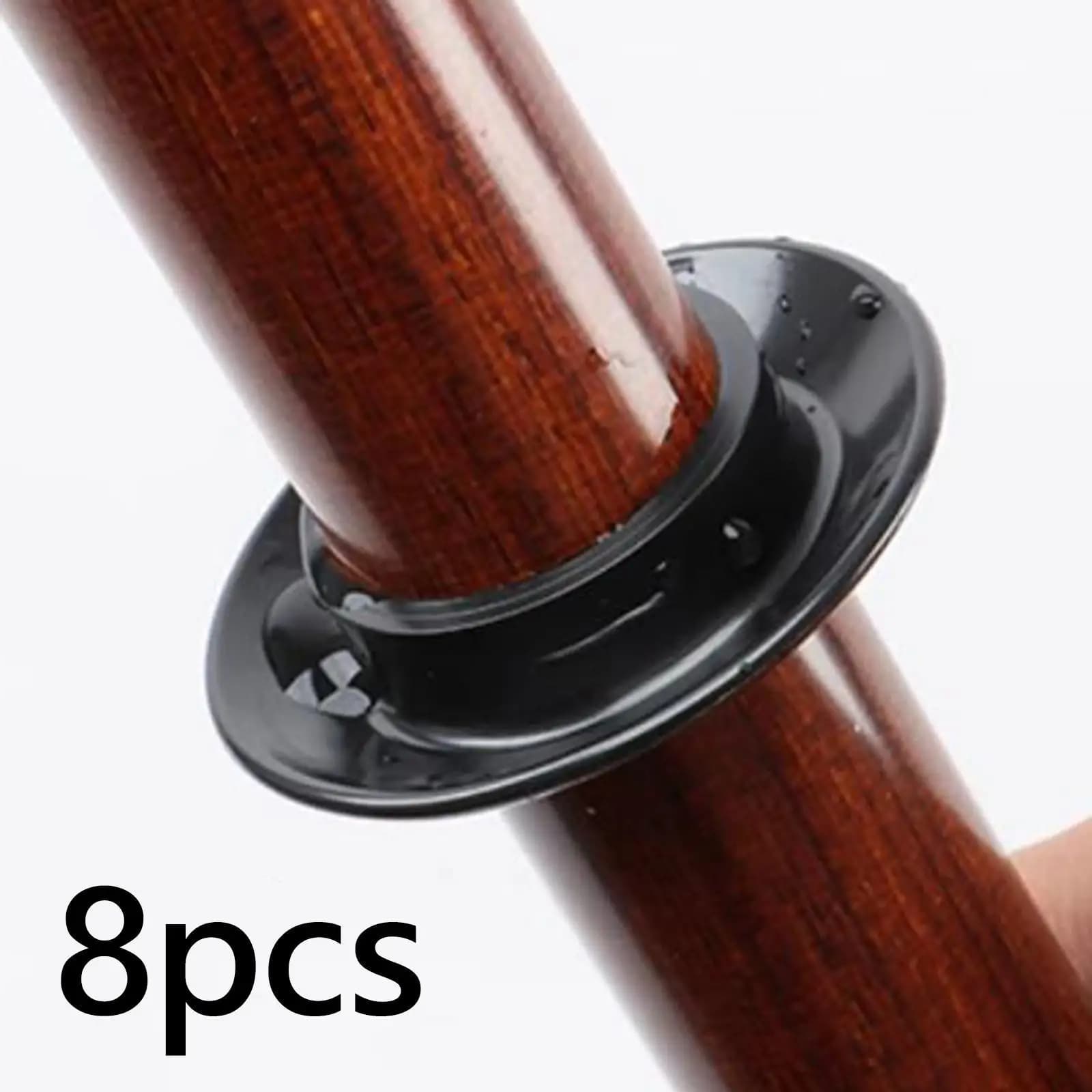 PVC Oar Shaft Drip Rings Kayak Paddle Splash Guards Universal Fit Durable Water Retaining Rings for Touring and Fishing