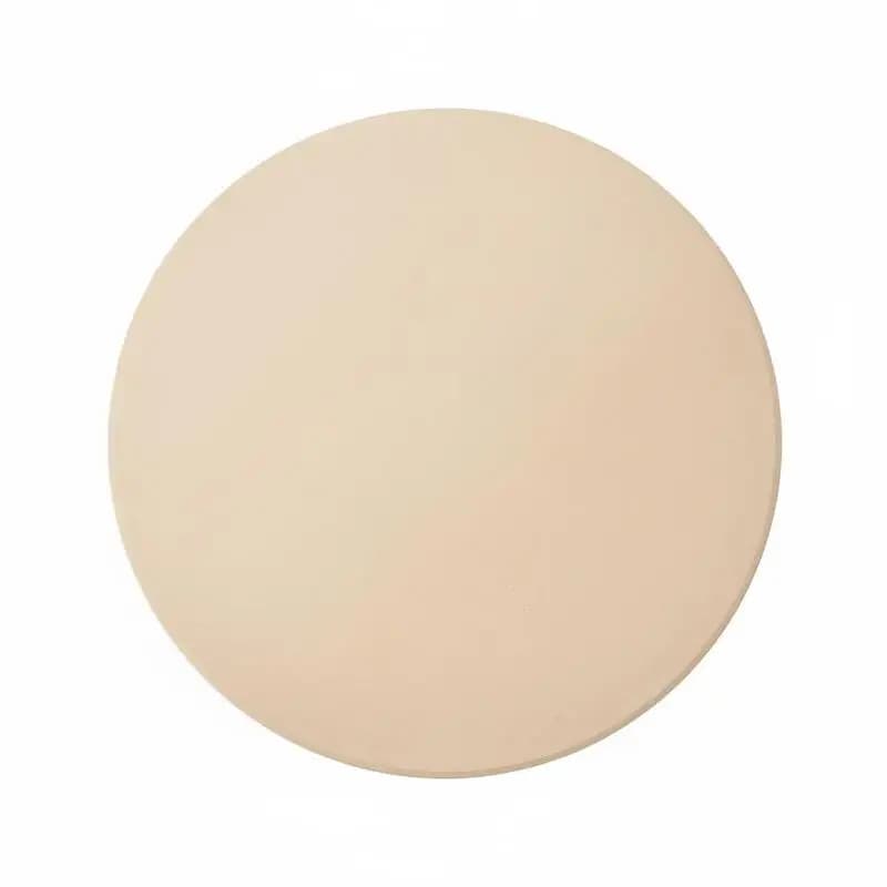 Pizza Stone, 406 mm Round Cordierite Pizza Stone, Extra Large Baking-Stone with a Durable Stand, 17 mm Thickness Heat-Resistant Cooking Cordierite, for Kitchen Oven, Baking Pizzas, BBQ Grilling