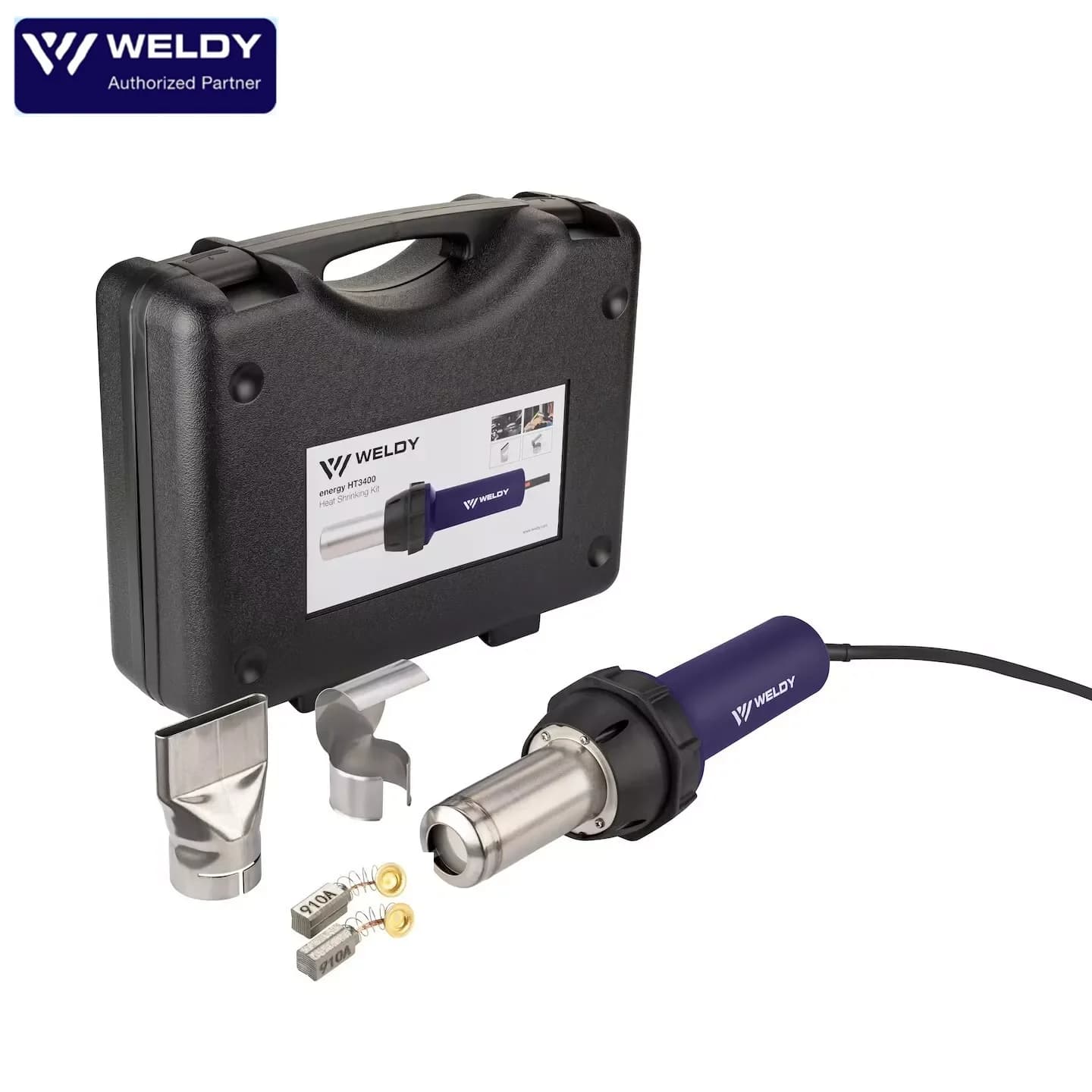 WELDY 3400W 230V Pistola ad aria calda Kit termoretraibile Kit di saldatura in plastica Membrane Saldatore