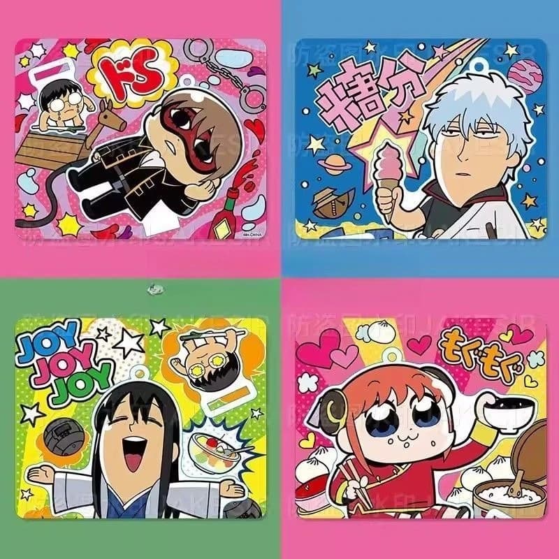 Kawaii Gintama Large Mouse Pad Non-Slip Desk Mat for Office Laptop Computer Keyboard Table Protector Mat for Home Daily Work