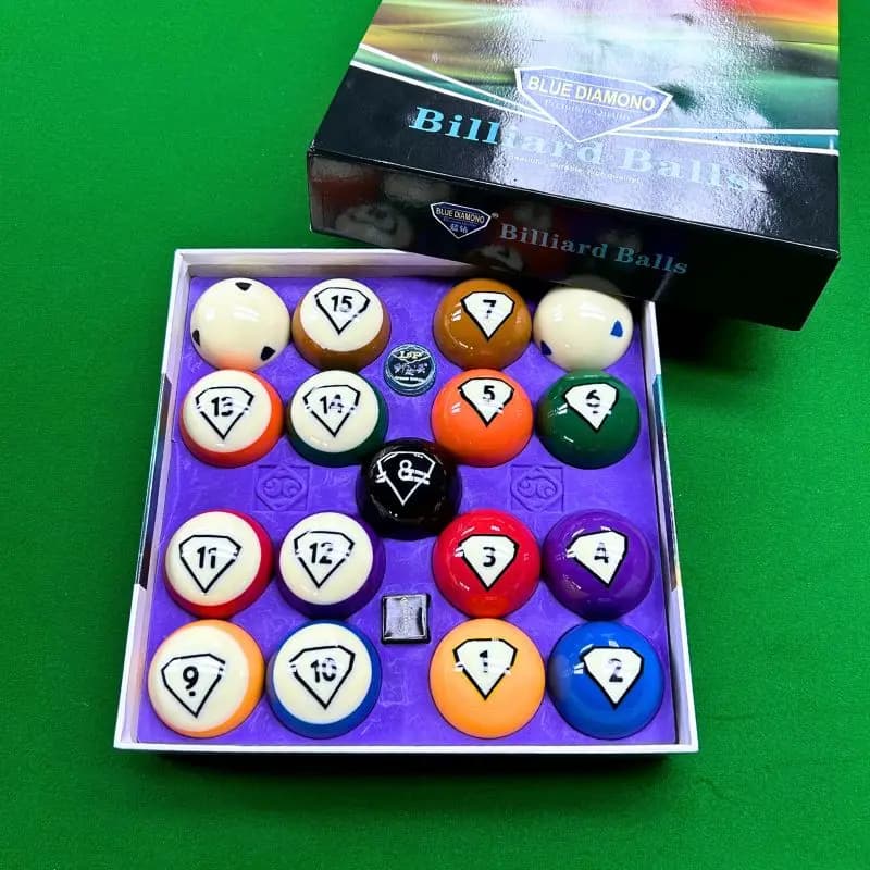 Biliardo chiamata biliardo accessori Cue Ball nero otto solidi Ball Stripes Ball 5.72cm Bar Pool