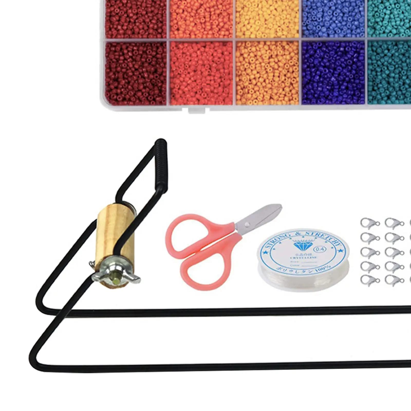 Bead Loom Kit Lobster Clasps for Jewelry Making DIY Bracelets Necklaces