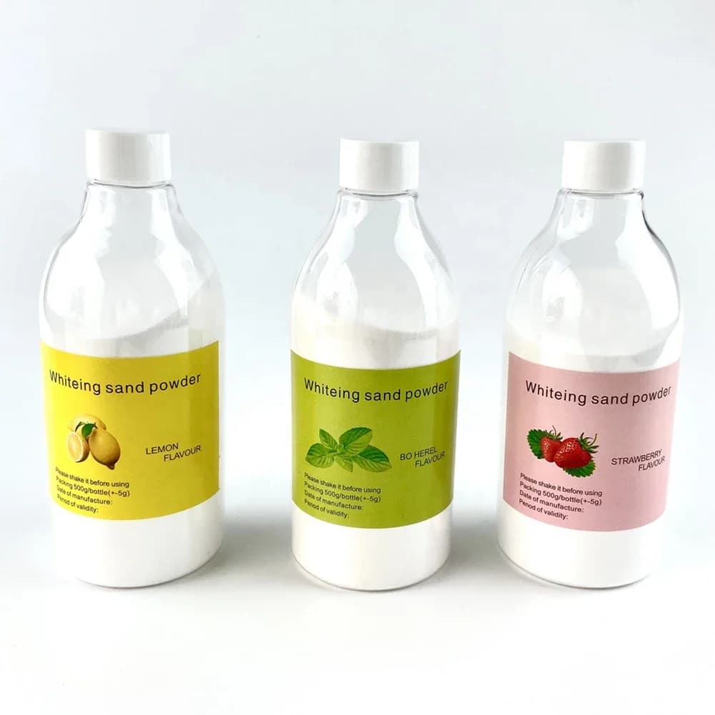 Dental Sanding Powder 65/120μm Micron Abrasive Powder Airjet Flux Teeth polishing Cleaning Plaque Removal stains