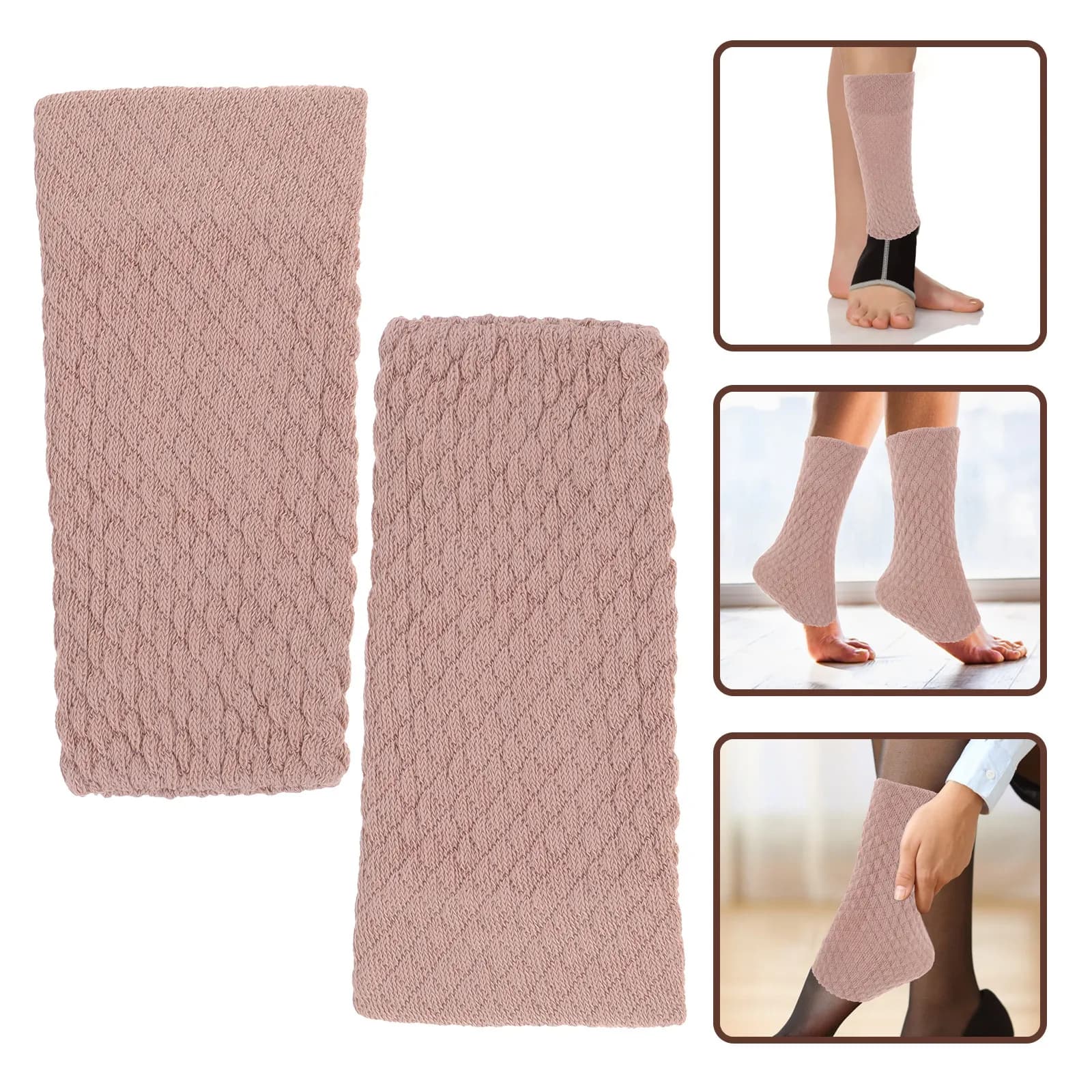 Supporto Elastico per Caviglia in Cotone, Protezione Anti-entorsione per Fitness, Palestra, Ciclismo, Alpinismo, Corsa, Escursionismo