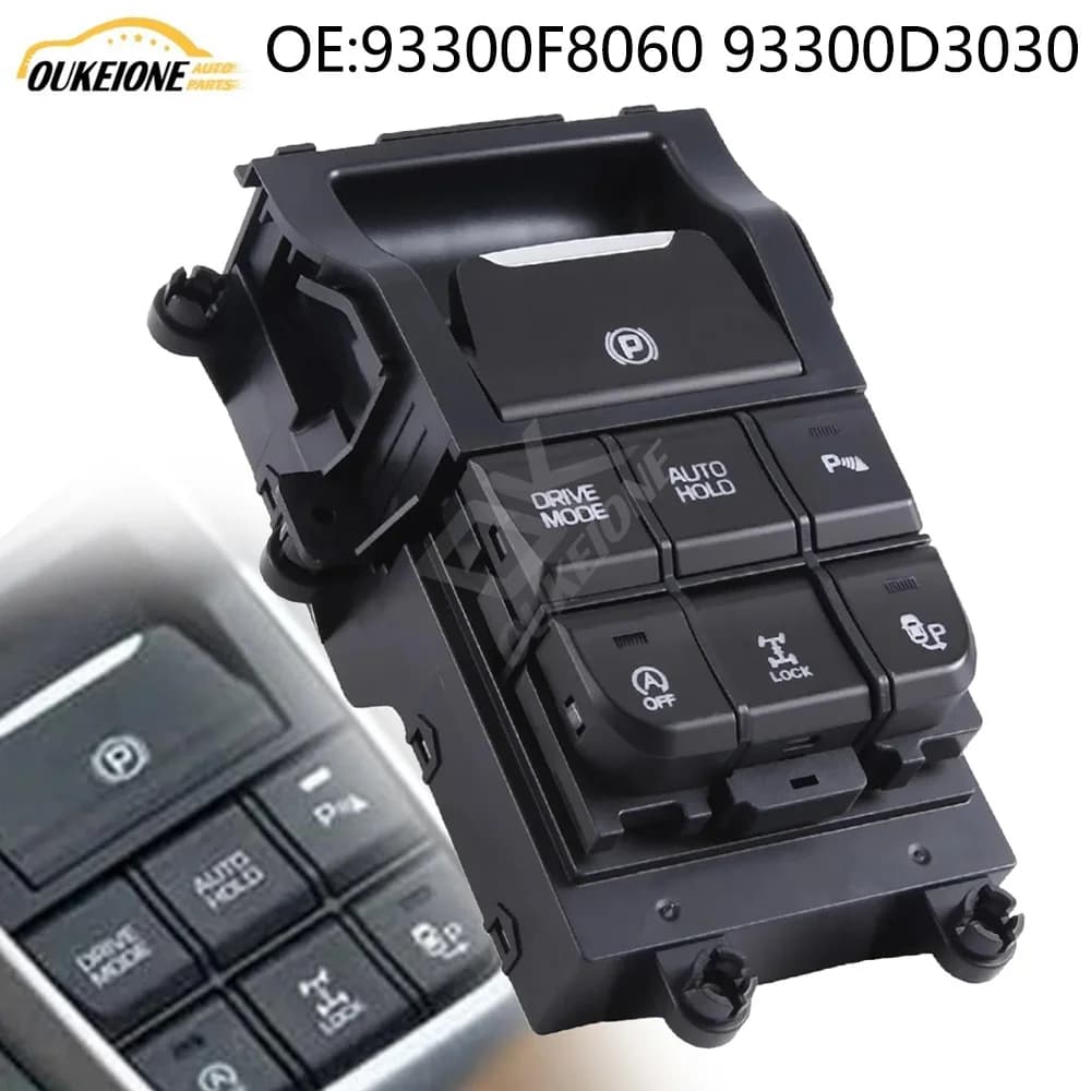 Per Hyundai Tucson TL 2015 2016 2017 2018 Interruttore di controllo del freno a mano elettronico Pulsante console centrale 93300F8060 93300D3030