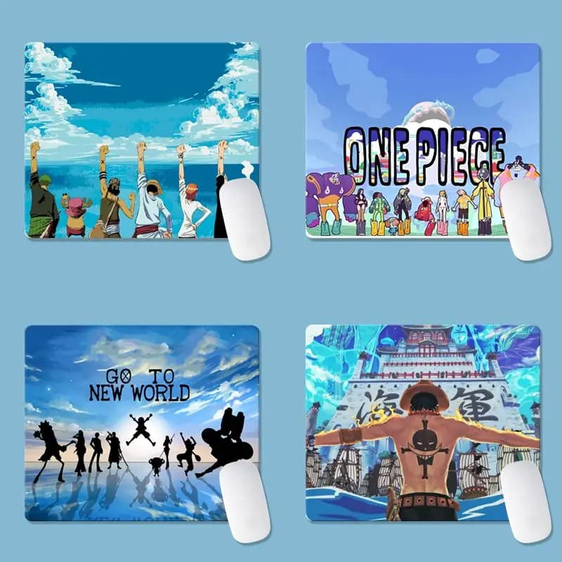 One Piece Creative Anime Cartoon Mouse Pad Personalized Keyboard Desk Mat for Office Writing Gaming and Daily Use