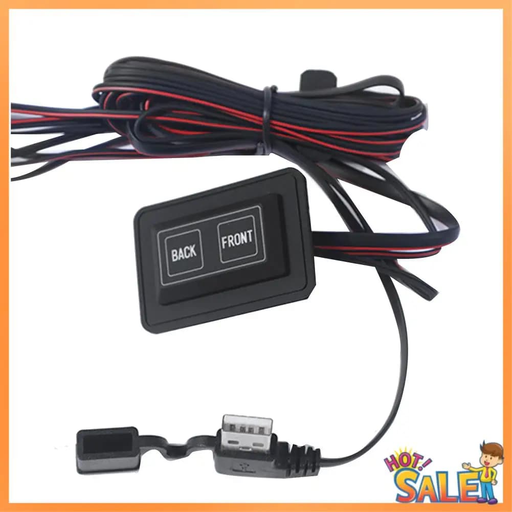 Tappetino riscaldante per vestiti USB AB68 con cuscinetto scaldino per foglio di riscaldamento elettrico a temperatura regolabile a 3 marce per giacca gilet
