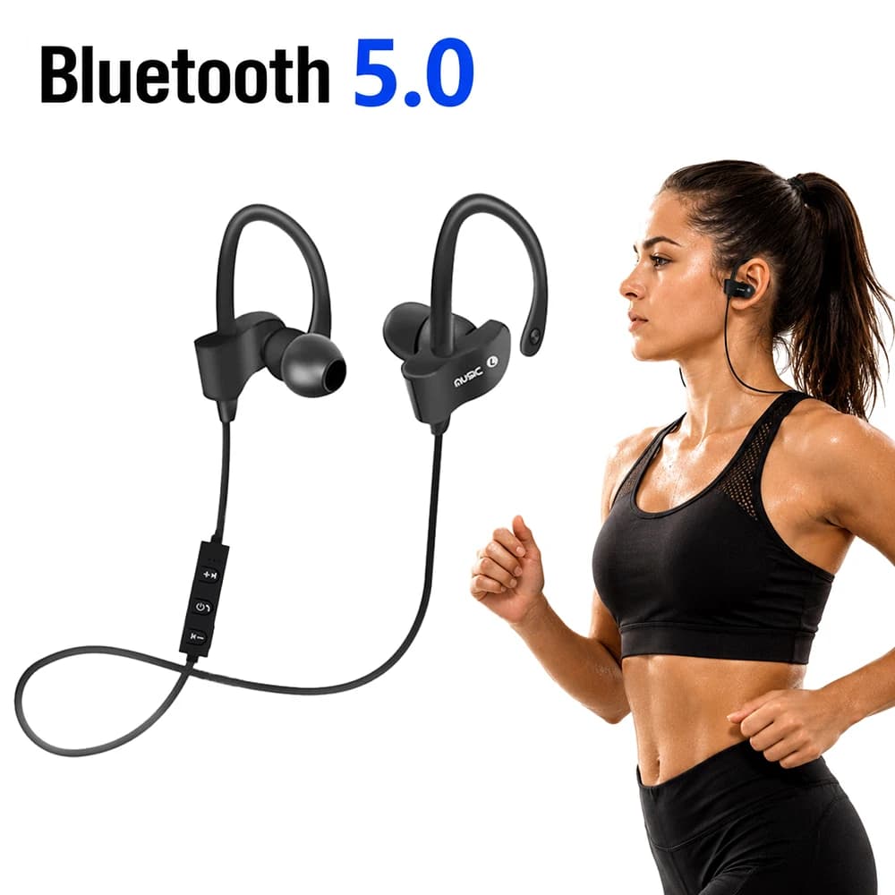Wireless Earphone Sport Waterproof Bluetooth Headphone Music Noise Reduction Headset Gaming Handsfree With Mic For iPhone Xiaomi