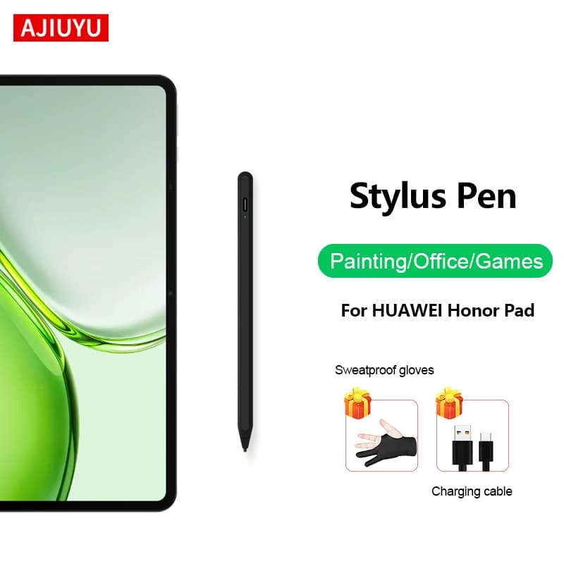 AJIUYU Stylus Pen For HONOR Pad X9b Max 13" Tablet Pen For Honor Pad X10 Pro Max Pad 20 Pro 12.1 Screen Touch Drawing Pen Pencil