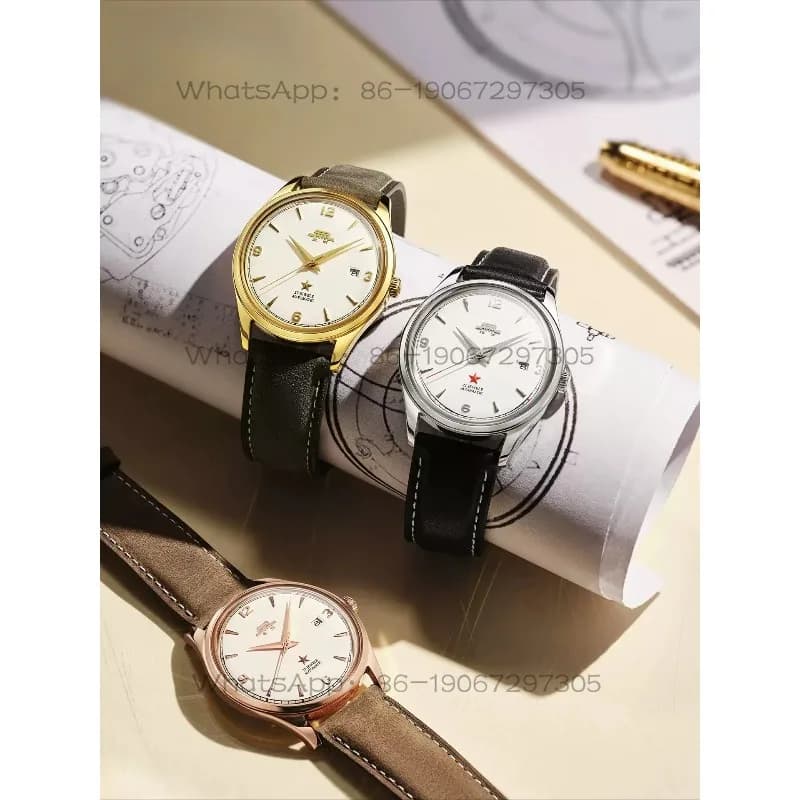 Beijing Watch Official Genuine Automatic Men's Watch Hero Collaboration Limited Edition Calendar Gift Men's Watch
