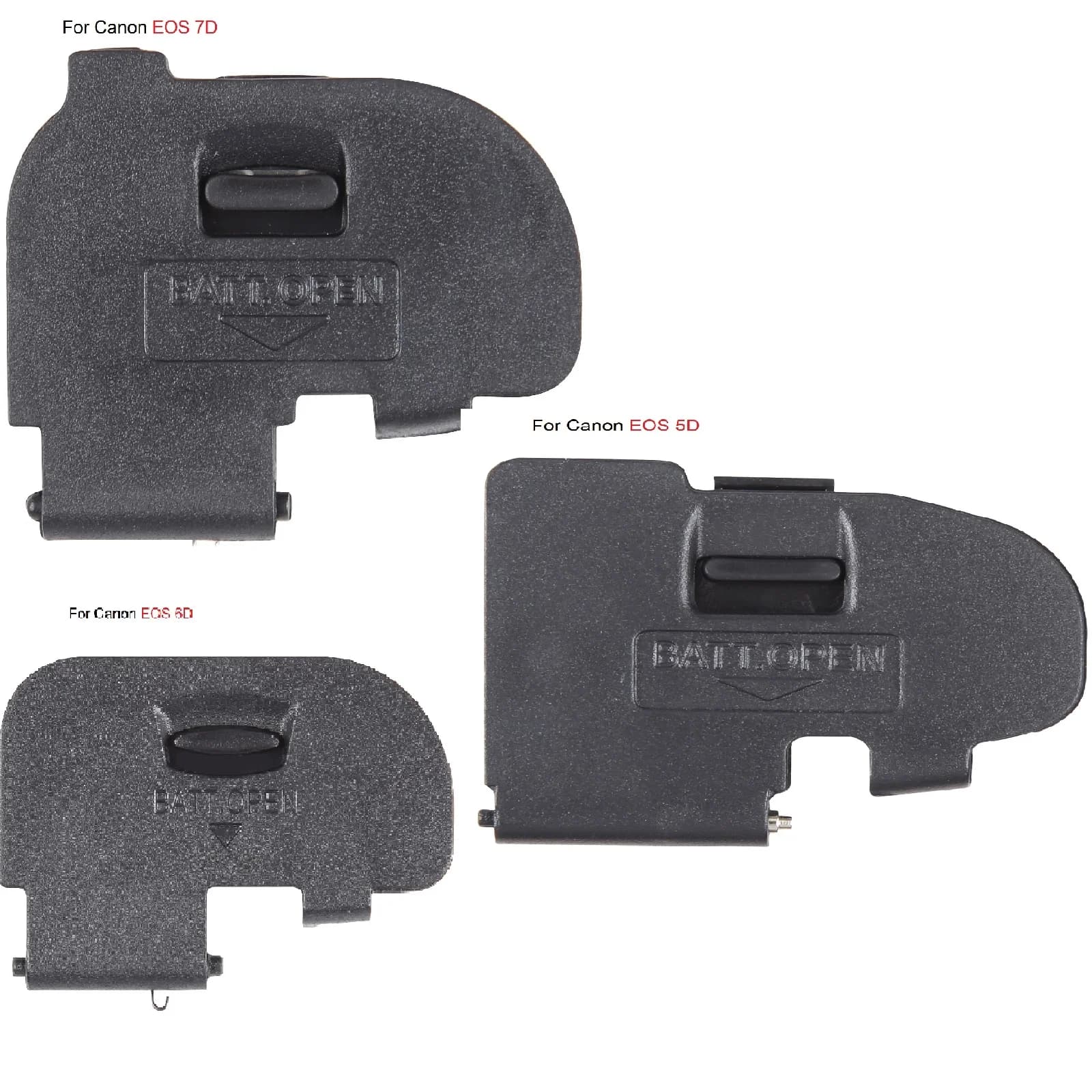 Replacement Battery Door Compartment Cover For Canon EOS 5D/EOS 6D/EOS 7D DSLR Camera Repair Accessories