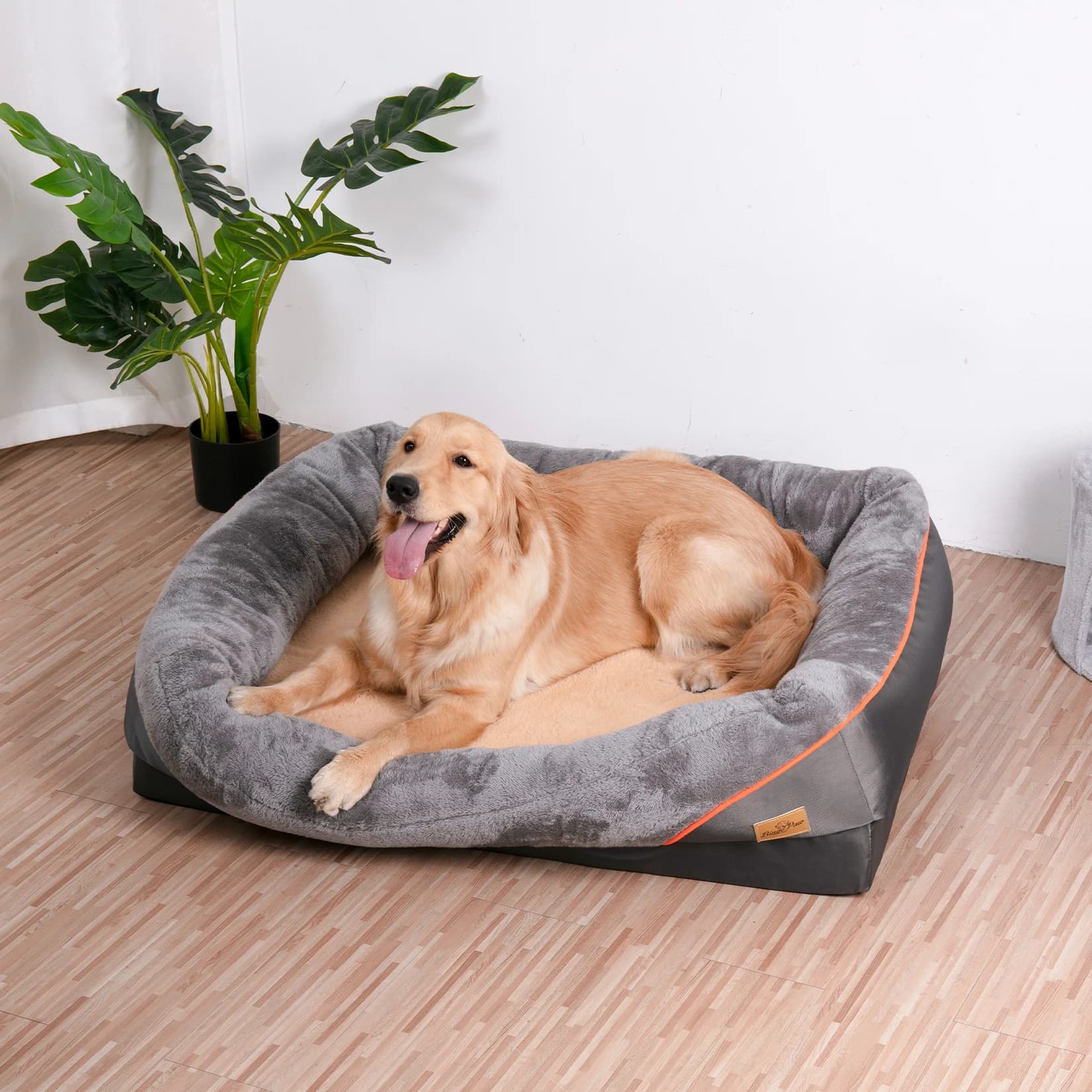 Jumbo Large ortopedico letto per cani Memory Foam trapuntato imbottito divano per animali domestici cuscino rialzato materasso impermeabile caldo