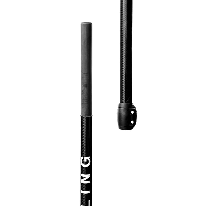 Pagaia per Kayak 100% Fibra di Carbonio - Ultra-Leggera a Doppia Pala per Surf e Sport Acquatici
