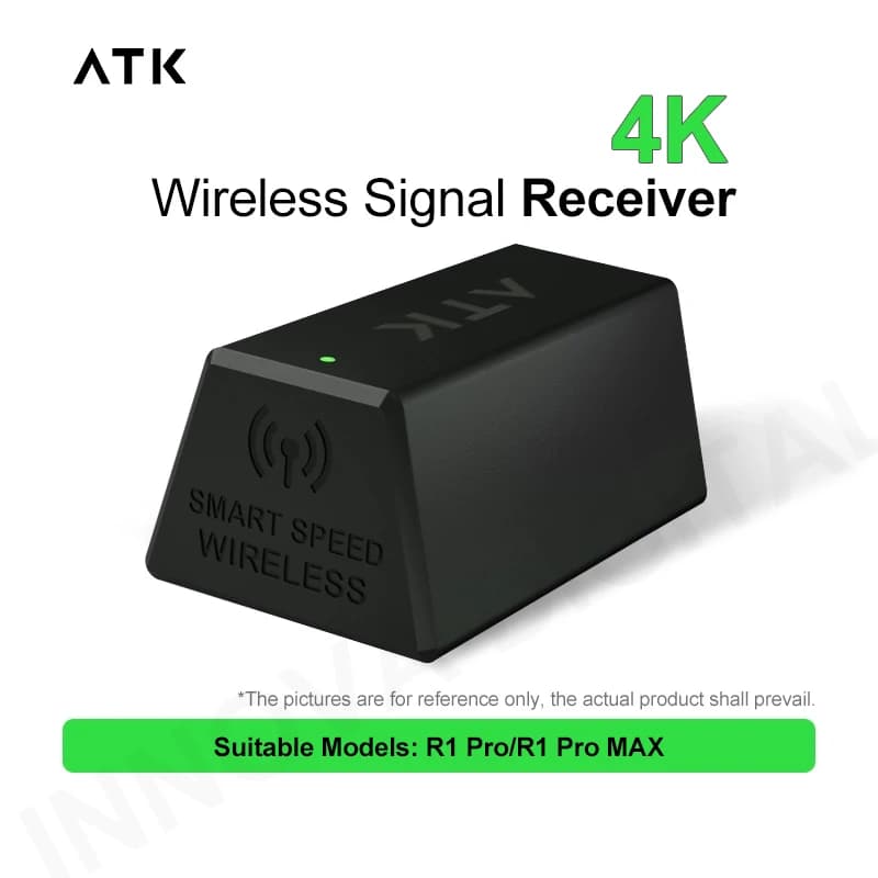 ATK 4K Wireless Receiver for VXE R1 Pro/R1 Pro Max Gaming Mouse 4000Hz Polling Rate High Speed Dongle Ultra-Low Latency Adapter