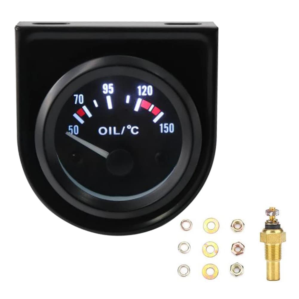 Automotive Repair 12volt Car Temperature Gauge Auto Thermometer Car Oil Gauge Direct Replacement Easy Installation