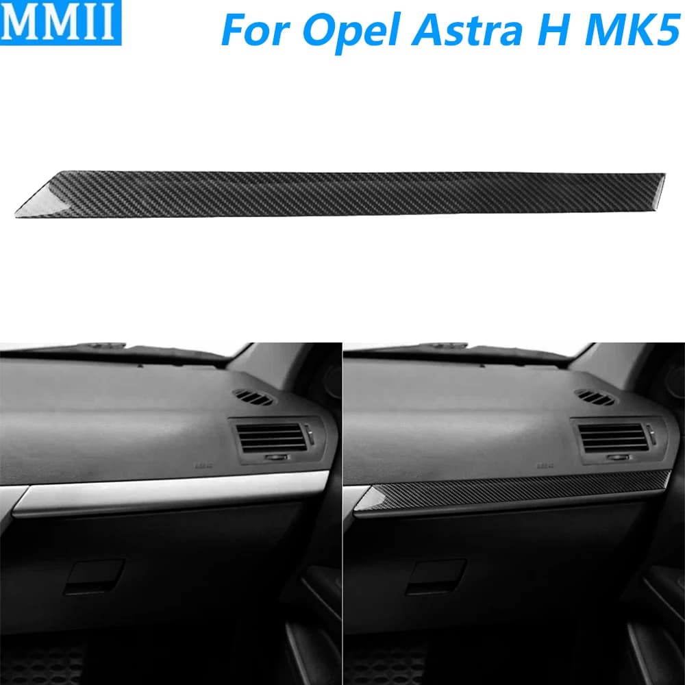 Per Opel Astra H MK5 2004-2010, Copertura del Pannello Strumenti in Fibra di Carbonio, Accessori Auto, Decorazione Adesiva