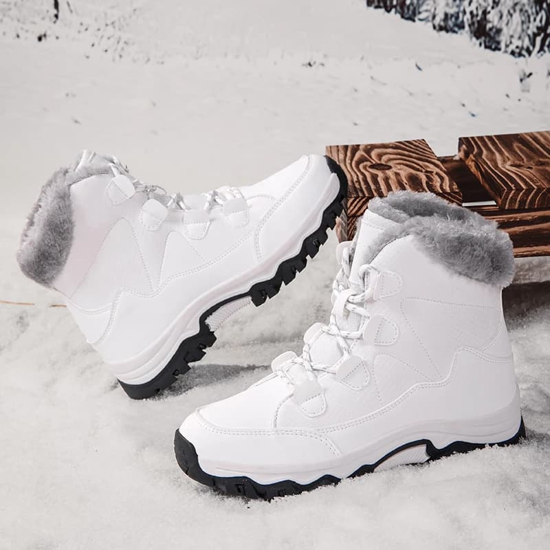 ELUVA Stivali da neve Uomo Donna Inverno Termico Impermeabile Antiscivolo Caldo Comfort Scarponi da trekking all'aperto Scarpe Arctiche di grandi dimensioni