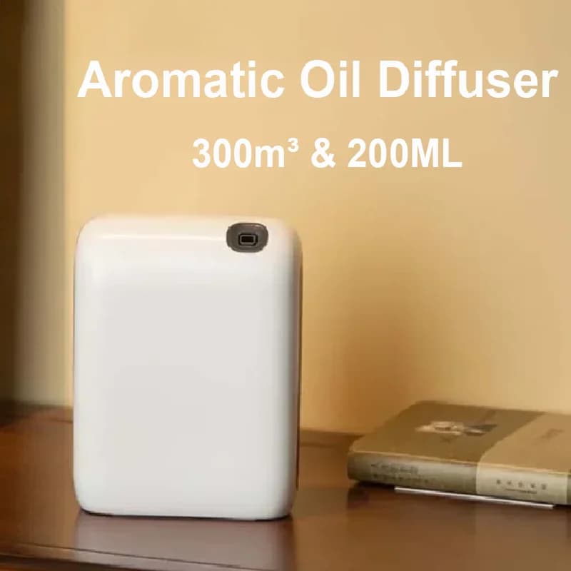 Diffusore di Oli Essenziali NAMSTE, Portatile con Controllo Bluetooth Automatico, Macchina per Fragranze Rilassanti per Casa, Dispositivo per Aromaterapia