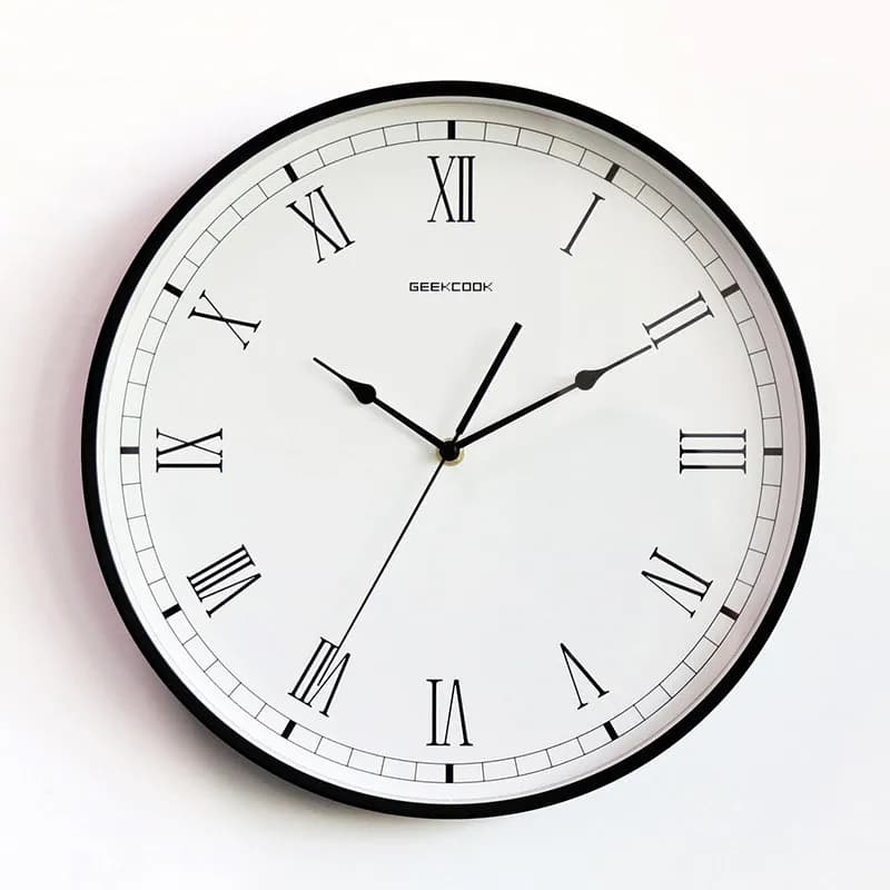 14inch Nordic Simple Wall Clock Living Room Home Decoration Silent Watch Bedroom Restaurant Clocks Room Decoration Quartz Clock