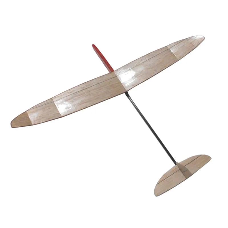1Set Apertura alare 500mm Seabird M-P1S-2 Modello fatto a mano Aliante Aerei in legno + Asta di carbonio assemblato Lancio a mano Giocattoli Aereo