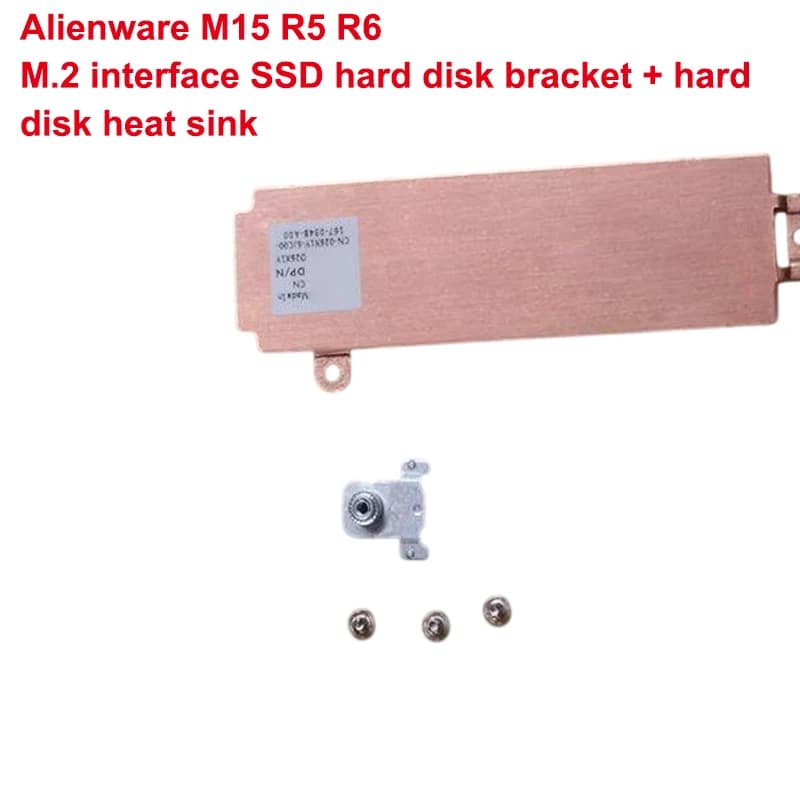 Supporto per SSD M.2 per Dell Alienware M15 R5 R6 R7, Adattatore per Unità a Stato Solido con Dissipatore di Calore