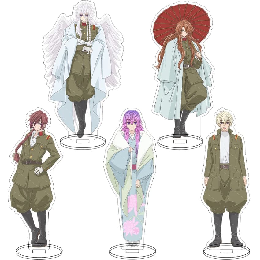 ‌16CM Anime Recommendations from Iwamoto-Senpai Figure ‌Iwamoto Kodou Haramachi Umi Akiu Yuji Cos Acrylic Stand Ornaments Gifts