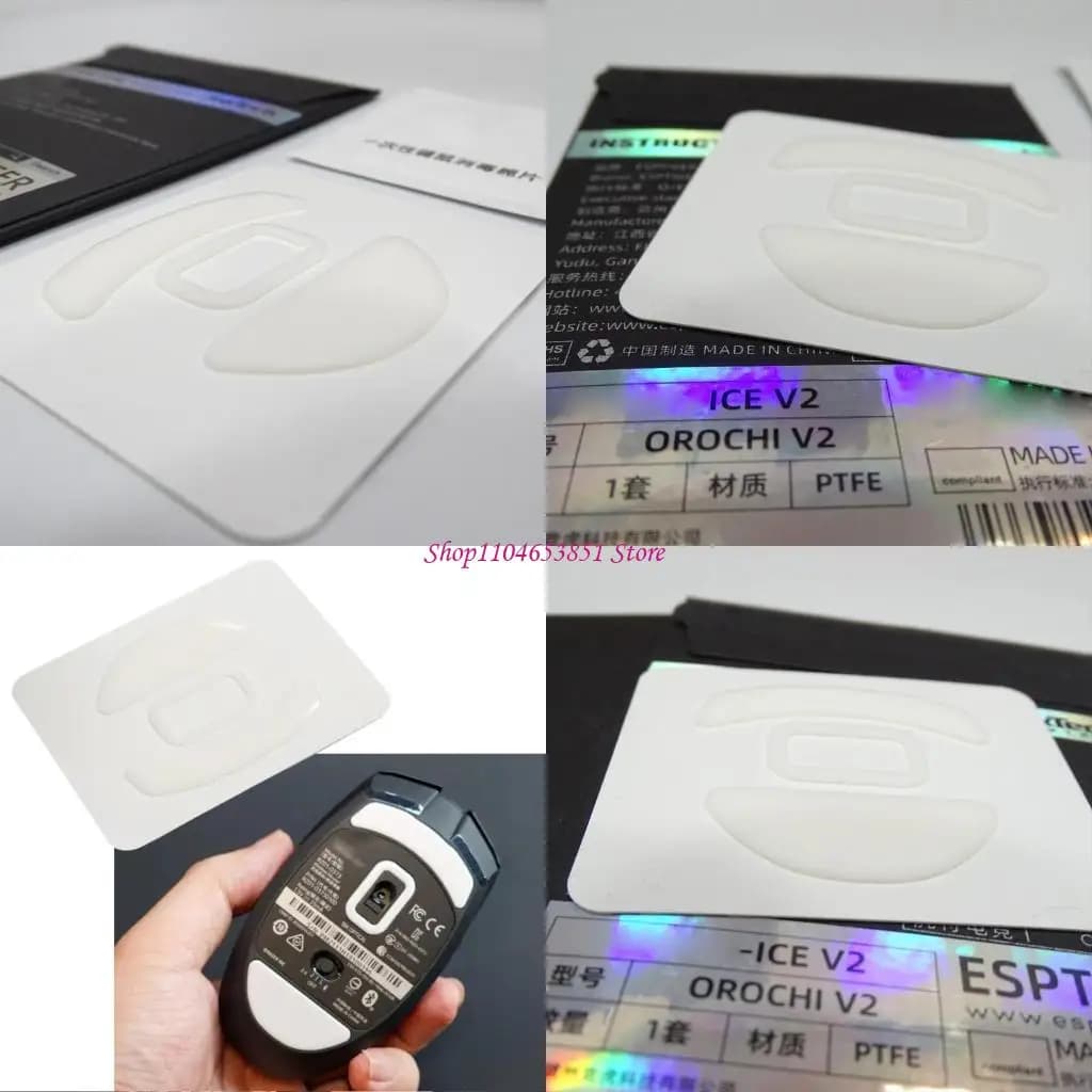 1 confezione per OROCHI V2 Mouse Skates Mouse aggiornamento Piedini per mouse da gioco