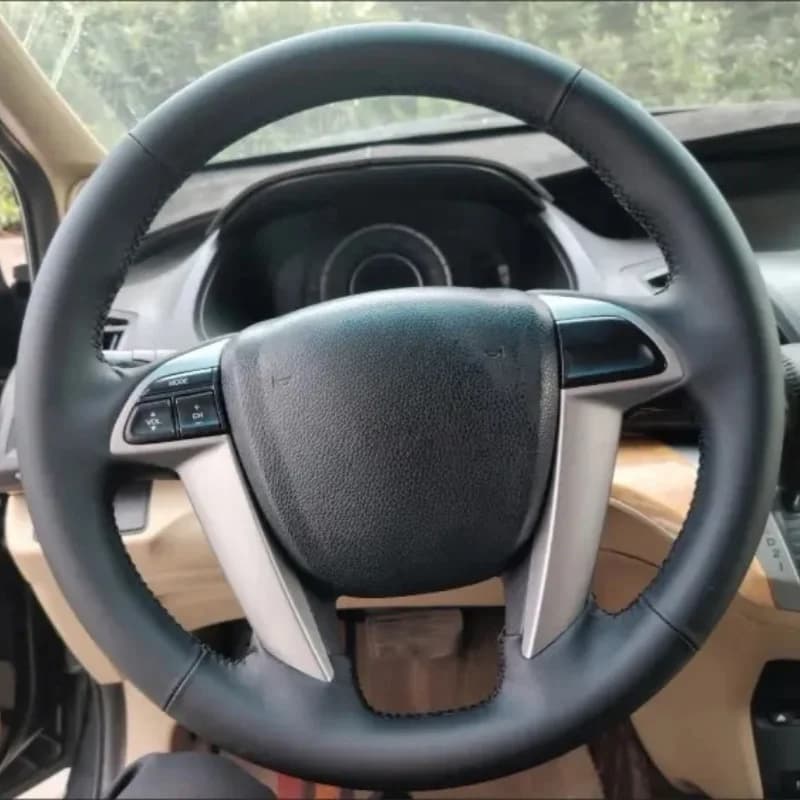 Comfortable breathable genuine leather fiber cover hand sewn for car accessories Honda Accord 8 Fiesta Ranger