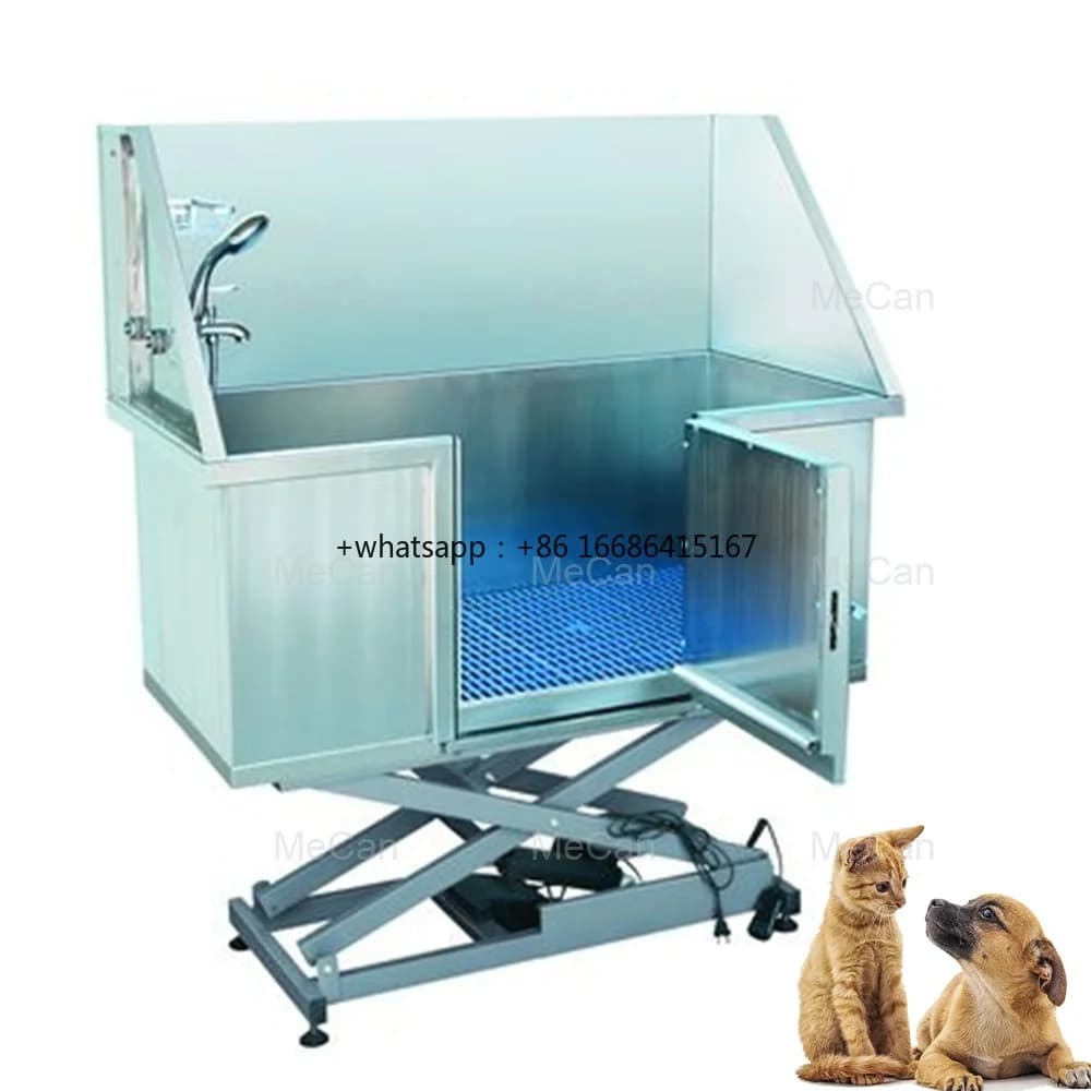 Dog Washing Shower Grooming Portable Bath Tub Hot Selling Pet Stainless Steel Dog Grooming Bathtubs