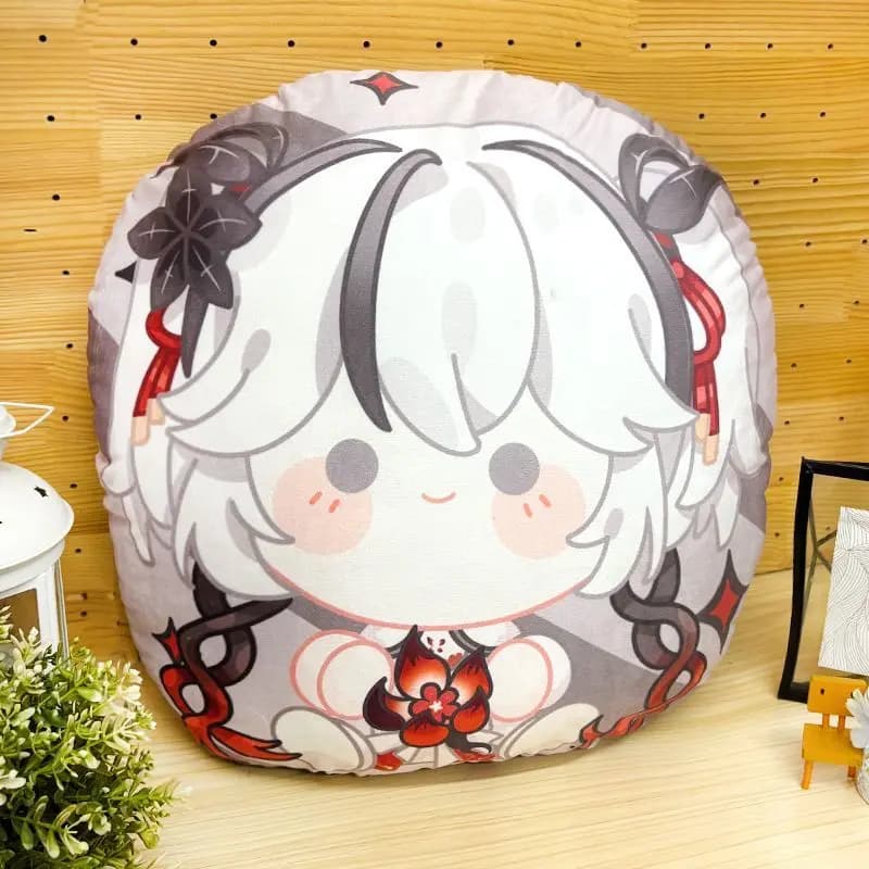 Anime Wuthering Waves Camellya Calcharo Anna Devlin Peluche Bambola Peluche Cuscino di tiro Peluche Siesta Cuscino per la schiena Regalo di Natale
