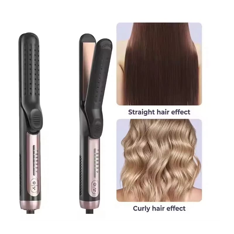 Personalized Hair Straightener Three in One Hair Straightener and Curler Cold air High Heat Setting Hair Curler