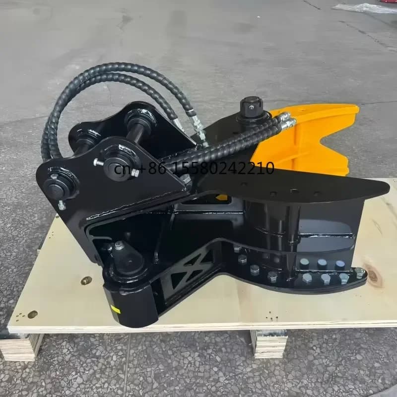 2026 hot for WIGON Hydraulic Tree Shearing Machine Excavator Attachment Hardox450 Material 2-25T Suitable Tree Pruning